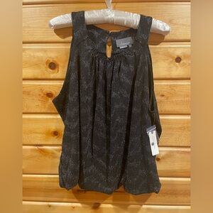 NWT Anthropologie Carly Shimmer Top Size Small